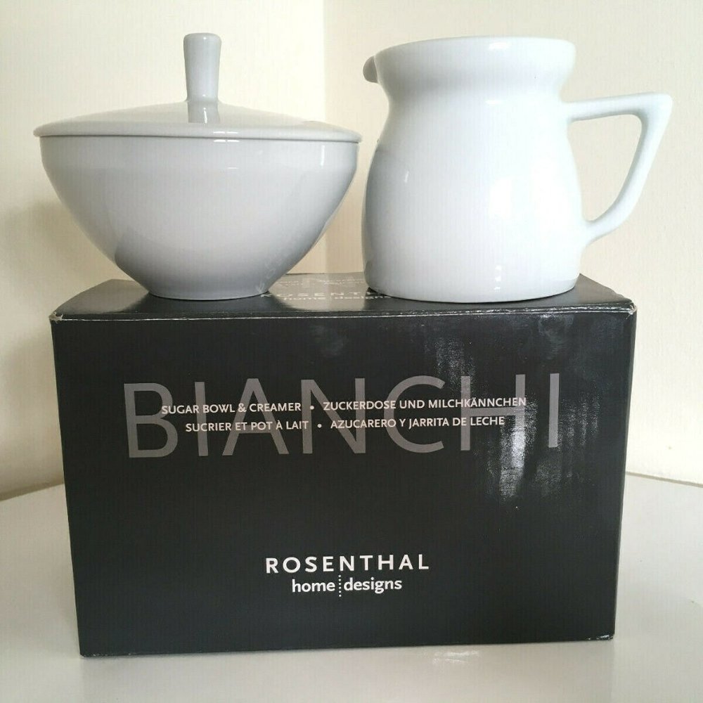 *NEW*  Rosenthal Bianchi Cream/Sugar Set *NEW*